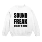 soundfreakのone of a kind black Crew Neck Sweatshirt