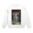 世界美術商店のオデュッセウスに杯を差し出すキルケ / Circe Offering the Cup to Ulysses Crew Neck Sweatshirt