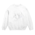 あくむ病院のふわねこ・しんどろ～む Crew Neck Sweatshirt