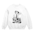 My he.のAsamesi Crew Neck Sweatshirt