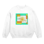 みつまめこshopのぬくもり Crew Neck Sweatshirt