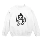 chicodeza by suzuriのただのゆうしゃ Crew Neck Sweatshirt