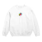 Hisotanのsuzuri専属、ひそたんの描いた自分の似顔絵アイテム。 Crew Neck Sweatshirt