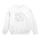 はるさめ商店のスナネコ Crew Neck Sweatshirt