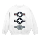 Y.T.S.D.F.Design　自衛隊関連デザインの米軍航空機識別マーク Crew Neck Sweatshirt