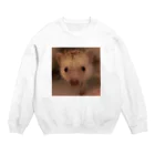 はりねずみのとらおとあんずのこぶたちゃん Crew Neck Sweatshirt