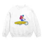 名無しのゴンベのsurfboy Crew Neck Sweatshirt