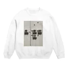 komaの室外機　家系図 Crew Neck Sweatshirt