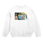 みけねこみつくにのキラキラやぼうのあにまるず！ Crew Neck Sweatshirt