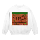 あっ、むげんたいすうのゲーム中 Crew Neck Sweatshirt