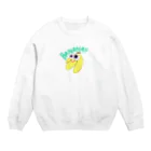 hibikiのI'm BANANA!!!!! Crew Neck Sweatshirt