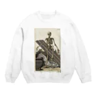 J. Jeffery Print Galleryの死の舞踏 ダンス オブ デス Crew Neck Sweatshirt