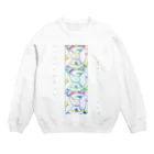 chika_shirakawaのKODAIPOP▲▼▲▼不思議な紋様「直弧文グラフィック」 Crew Neck Sweatshirt