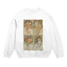 世界美術商店の四芸術 / The Four Arts Crew Neck Sweatshirt