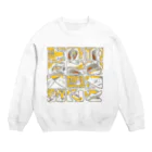 トラオレのトラの詰め合わせ Crew Neck Sweatshirt