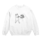 ヒロシオーバーダイブのフルスイングすいか割 Crew Neck Sweatshirt