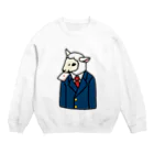 しりえのひつじ年男 Crew Neck Sweatshirt