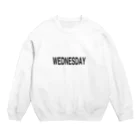 East Island Tee StoreのTシャツ『WEDNESDAY』（全9色） Crew Neck Sweatshirt
