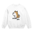 こーーのしばいぬさんのやつ Crew Neck Sweatshirt