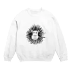 【KOTCH】 Tシャツショップの走り書きライオン Crew Neck Sweatshirt