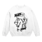 y_po008のBLACK RABBIT Crew Neck Sweatshirt