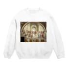 世界美術商店のアテナイの学堂 / The School of Athens Crew Neck Sweatshirt