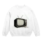 jamfish_goodiesの昭和テレビ Crew Neck Sweatshirt