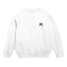 AI-assembleのワンポイントカエル Crew Neck Sweatshirt