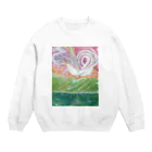 Dragon Galleryの虹を繋いで Crew Neck Sweatshirt