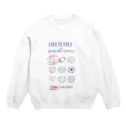 jamfish_goodiesのCHOICEテニス Crew Neck Sweatshirt