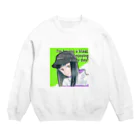 モダンラヂオの【ストリートガール】 Crew Neck Sweatshirt