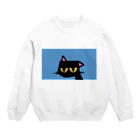 【KOTCH】 Tシャツショップのタレねこ　ブルー スウェット