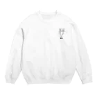 momoyan0327のニャッキー Crew Neck Sweatshirt