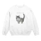 soraのノルウェージャンフォレストキャットのノエル Crew Neck Sweatshirt