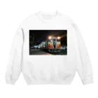 Second_Life_of_Railwaysの元JR東海の国鉄一般色キハ40系がミャンマー国鉄で活躍する Crew Neck Sweatshirt