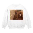 waon_nyanのキモイ犬 Crew Neck Sweatshirt