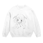 「ごめん々ね 」と言っの蚕主義 Crew Neck Sweatshirt