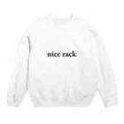 Eng-Word Clothes のnice rack Crew Neck Sweatshirt