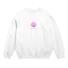 かわいいもののおみせ　いそぎんちゃくのゆめかわサカバンバスピス Crew Neck Sweatshirt