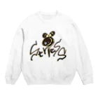 いわし.てんのストレス君、カラー。 Crew Neck Sweatshirt