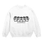 みななわ。のかっぱのおしくらまんじゅうグッズ Crew Neck Sweatshirt