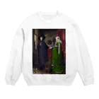 世界美術商店のアルノルフィーニ夫妻像 / The Arnolfini Portrait Crew Neck Sweatshirt