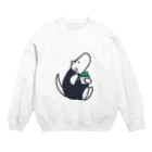 nonoarikuiのチョコミントアイス Crew Neck Sweatshirt