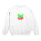 ウテナショップのかによつめくらげ Crew Neck Sweatshirt