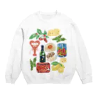 chabiのfood Crew Neck Sweatshirt