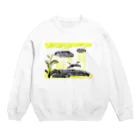 石川飴子の天気雨 Crew Neck Sweatshirt