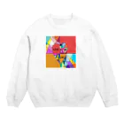 szyshopの幾多もの境界線の狭間で、 揺れ動くココロ Crew Neck Sweatshirt