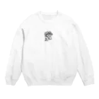 入り江わにアナログ＆生成店の薔薇 Crew Neck Sweatshirt