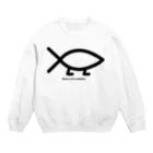 古奈の進化論 Crew Neck Sweatshirt