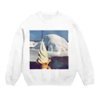 ソフトクリームbot公式のソフトクリーム(かまくら) Crew Neck Sweatshirt